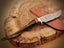 Hand Made Collector Ram Horn Rose Wood Handle Damascus Steel Knife RRP 400$ Carousel 7