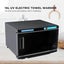 Orku 16L Black UV Electric Towel Warmer Steriliser Cabinet Salon Heat Sanitiser Carousel 2