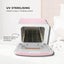 Orku 8L Pink Electric Towel Warmer UV Steriliser Cabinet Salon Heat Sanitiser Carousel 7