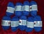 Crucci wool - 9 balls. Electric blue colour Carousel 2