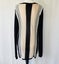 Whistle Jumper Light-med weight Cotton x knit blush silver gold & black L VGC Carousel 3