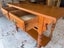 NZ Circa 1980's Solid Kauri Side Table or Console Table Carousel 8
