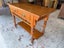 NZ Circa 1980's Solid Kauri Side Table or Console Table Carousel 5