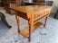 NZ Circa 1980's Solid Kauri Side Table or Console Table Carousel 13
