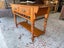 NZ Circa 1980's Solid Kauri Side Table or Console Table Carousel 19