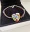Murano Glass Bracelet and Earrings Carousel 8