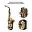 Melodic Eb Be E-flat Alto Saxophone Alto Sax for Beginner Student Carousel 3