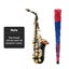 Melodic Eb Be E-flat Alto Saxophone Alto Sax for Beginner Student Carousel 9