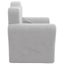 Kids' Sofa Bed Light Grey Soft Plush Tpibpt Carousel 5