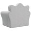 Kids' Sofa Bed Light Grey Soft Plush Tpibpt Carousel 6