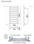 QUADRO SQUARE LADDER 9 BAR 1060x450 - CHROME Carousel 2