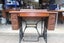 SINGER CAST IRON SEWING MACHINE STAND AND TABLE TOP Carousel 2