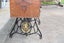 SINGER CAST IRON SEWING MACHINE STAND AND TABLE TOP Carousel 3