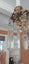 Mercury Gilded Chandelier with cut glass 1825-1850 Carousel 4