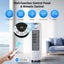 Portable Air Cooler Evaporative Cooling Fan Purifier Humidifier 4in1 Carousel 3