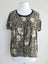 CHALK (NZ) *Designer Gorgeous Florals Viscose & Contrast Summer Top* 12/14 Carousel 1