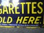 Enamel Tabacco advertising sign Carousel 5