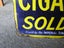 Enamel Tabacco advertising sign Carousel 10