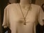 STG.SILV. BELCHER CHAIN with ANTIQ. STG.SILVER ORNATE FOB (65gms) Carousel 7