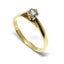 $3,300 18ct Yellow Gold Solitaire Diamond Ring TCW 0.25cts!! Size P - 184298 Carousel 1