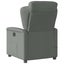 Massage Recliner Chair Dark Grey Fabric Aboppni Carousel 5