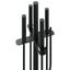 5 Piece Fireplace Tool Set 18X66 Cm Steel Opltil Carousel 7
