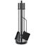 5 Piece Fireplace Tool Set 18X66 Cm Steel Opltil Carousel 10