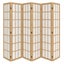 6 Panel Room Divider 170Cm Freestanding Screen Carousel 9