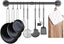 Industrial Pipe Towel Rack Kitchen Pot Pan Hanger 120cm Carousel 1