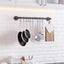 Industrial Pipe Towel Rack Kitchen Pot Pan Hanger 120cm Carousel 6