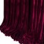 Long 4 Way Stretch Velvet Curtains 600X265cm With 30 Hooks Pinch Pleat Burgundy Carousel 7