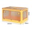 Pastic Storage Containers with Lid Clothes Box Carousel 5