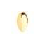 Single 14x7mm Grill - Canine Fang Tooth - gold Carousel 1