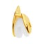 Single 14x7mm Grill - Canine Fang Tooth - gold Carousel 3