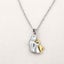 Cute Style Little Girls Hug with Pet Dog Pendant Necklace, Girls Jewelry Gift Carousel 2
