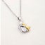 Cute Style Little Girls Hug with Pet Dog Pendant Necklace, Girls Jewelry Gift Carousel 3