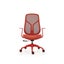 Mobel Yara Mesh Back Office Chair - Red or Light Blue Carousel 3