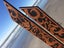 Koru and Pohutukawa Story Flute Pair - Garden Art by Pete Collins Carousel 3