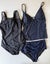 Size 18 Swim Sets - Navy H&H Tankini Pants and Black Yourself Swimsuit/Togs Carousel 1