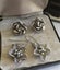 Two Pairs Of Vintage Sterling Silver Flower Earrings (11.3 Grams) Carousel 2