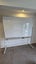 LARGE ---> 2 x sided Whiteboard on Roller & Swivel Stand Carousel 1