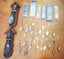 Group of collectable decrotive teaspoons Carousel 1
