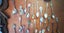 Group of collectable decrotive teaspoons Carousel 4