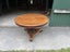 Antique Victorian Round Pedestal Dining Table Carousel 3