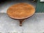 Antique Victorian Round Pedestal Dining Table Carousel 7