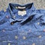 RODD & GUNN ISLAND, SPORT FIT, NAVY MEN SHIRT WITH FRUIT EMBROIDERY, SIZE L Carousel 2