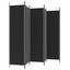 Vida Xl Vidaxl 6 Panel Room Divider Black 300X200 Cm Fabric Carousel 5