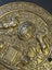 VINTAGE VICTORIAN BRASS FIRE-RESISTINGSAFE PLAQUE MILNERS' 212 PATENT Carousel 5