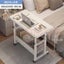 Adjustable Moveable Computer Table 80cm Carousel 1