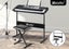 Adjustable Keyboard Stand Folding Piano Stool Seat Chair Set Carousel 1